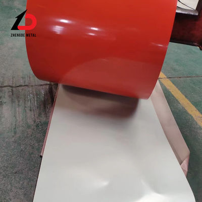 Pre-pintado PPGI bobina de aço descolagem 0,5 mm PVDF / HDP / SMP / PE / PU