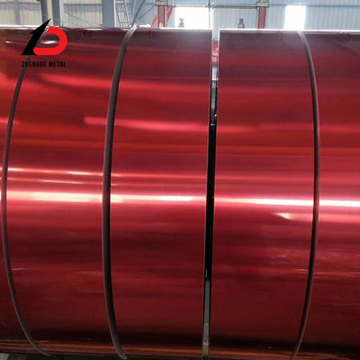 RoHS PPGI bobina de aço pré-pintada com revestimento de cores folha de bobina largura 3000mm