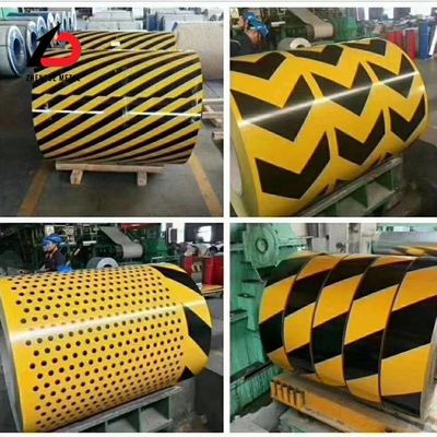 26 Gauge PPGL Coil de aço revestido de cor Coil de aço galvanizado Z275 Dx51d+Z