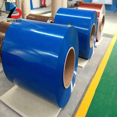 26 Gauge PPGL Coil de aço revestido de cor Coil de aço galvanizado Z275 Dx51d+Z