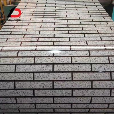 Revestimento galvanizado de zinco, bobina de aço, vermelho, duplo revestimento, cor pintada