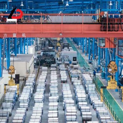 Folha de aço galvanizado Dx51d Z275 Metal CRC HRC PPGI DC51 SGCC Aço G90 Galvalume 26 Gauge
