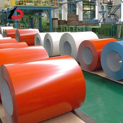 Ral9010 Cor Pre-pintado Galvanizado de aço bobina PPGI PPGL Para casa de telhado folha de material de construção