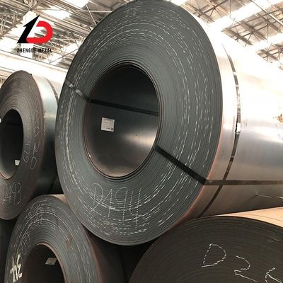 China bobina de aço carbono laminada a quente ASTM A36 A53 Q235 Q345 bobinas de aço 5mm 10mm 15mm espessura bobina de tira personalizada para fabricação industrial
