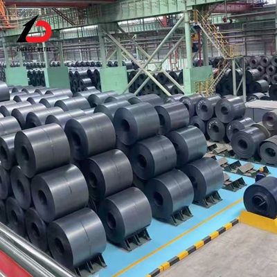 China bobina de aço carbono laminada a quente ASTM A36 A53 Q235 Q345 bobinas de aço 5mm 10mm 15mm espessura bobina de tira personalizada para fabricação industrial