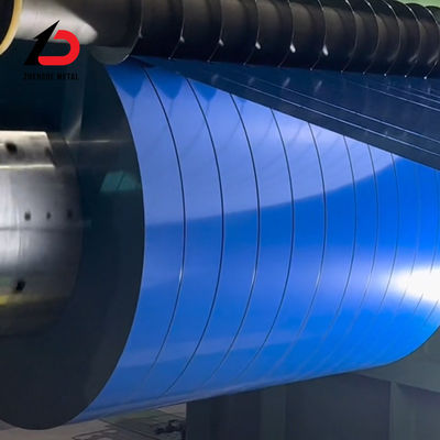 Bobina de aço PPGI de 0,5 mm com excelente resistência à corrosão, galvanizada por imersão a quente e cores personalizáveis