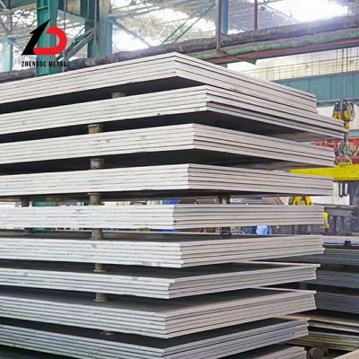 Q235B Ss400 S235jr ASTM A36 St37-2 Q345b S355jr Chapa de aço laminada a quente Chapa de ferro plana de malha de curvatura de moldura chapa de metal para construção de concreto