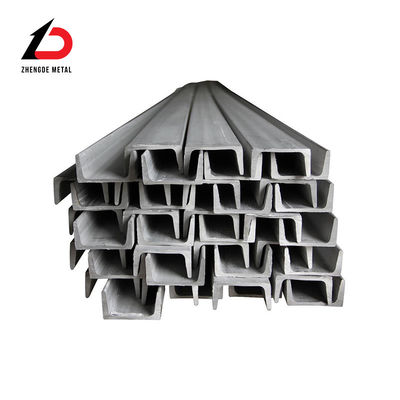 Aço carbono A36 C canal com preço competitivo 41X41 41*21 DIP galvanizado a quente U canal de aço