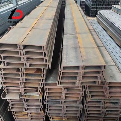 Aço carbono laminado a quente canal U S235jr S355jr 16 Gauge Metal canal U