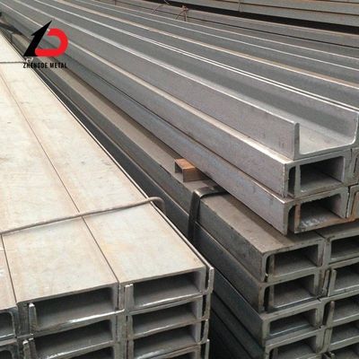 Aço carbono laminado a quente canal U S235jr S355jr 16 Gauge Metal canal U