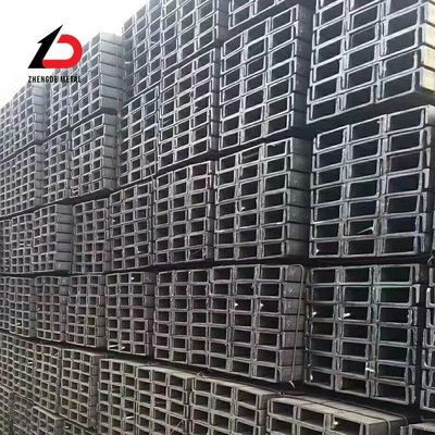 Aço de carbono laminado a frio U-canal U-canal estrutural com galvanizado En S235jr