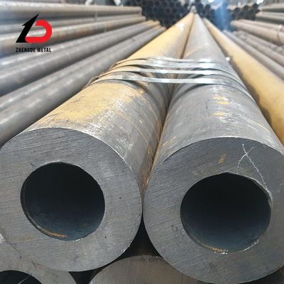 ASME B36.10 API 5L ASTM A106 Gr. B Ms Tubos de aço laminados a quente redondos pretos sem costura de parede espessa de baixo carbono