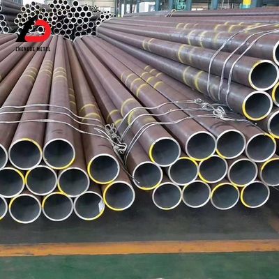 Fornecedor chinês ASTM A53 Grade B Tubo de aço sem costura Personalizado tamanho especial Smls laminado a quente Gr B Tubo de aço carbono sem costura simples, bisel, tubo final roscado
