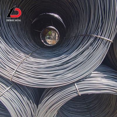 Rebarras de ferro laminadas a quente HRB400 HRB500 Rebarras de aço B500 B500b Barras deformadas de diâmetro personalizado 6mm-50mm A500 Barras de reforço de reforço de aço