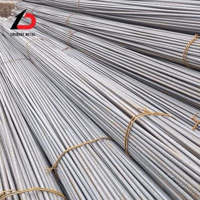 Rebarras de ferro laminadas a quente HRB400 HRB500 Rebarras de aço B500 B500b Barras deformadas de diâmetro personalizado 6mm-50mm A500 Barras de reforço de reforço de aço