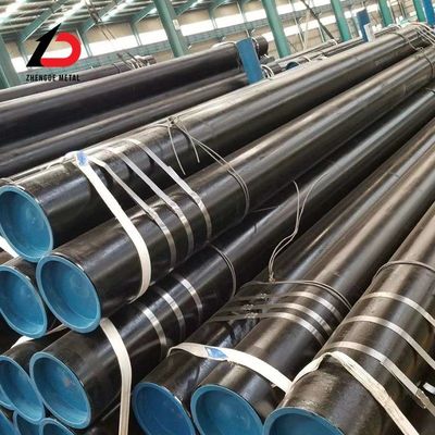 ASTM A53 A106 Large Schedule 40 Gr B ERW Tubos de aço carbono para oleodutos de gás