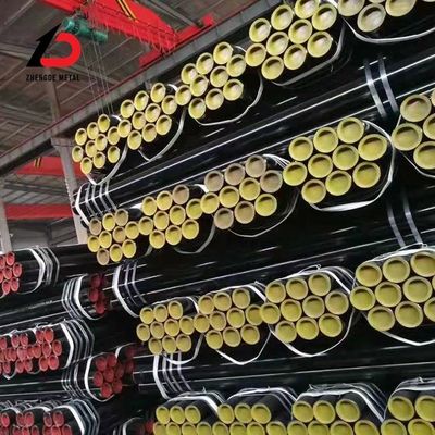 ASTM A53 A106 API 5CT J55 K55 N80 L80 T95 P110 Tubo sem costura de aço carbono para gasoduto e oleoduto
