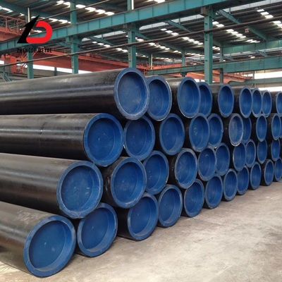 Tubo de caldeira laminado a quente ASTM A53 A10 API 5CT J55 K55 N80 L80 T95 P110 Q125 Tubo sem costura de aço carbono para gasoduto de petróleo