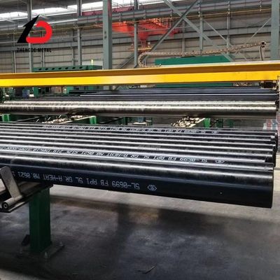 Indústria de petróleo e gás Transportes 5,8m 6m Dimensões personalizadas Fornecimento de fábrica API 5L X60n Tubo de aço sem costura