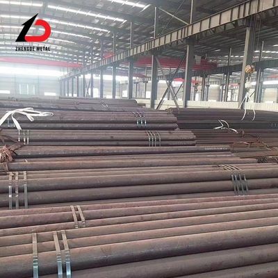 ASTM A36 A53 4130 42CrMo 15CrMo St37 C45 Sch40 A106 Tubos de aço carbono redondo sem costura de liga