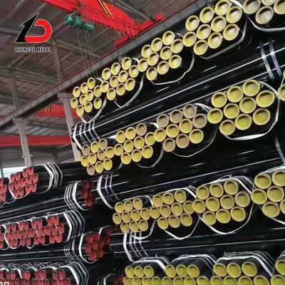 En ASTM API S355 A53b A106 Gr. B A336 Estrutura de carbono Tubo de aço sem costura de grande diâmetro parede espessa Sch20 liga Tubo de caldeira de pressão de fluido sem costura API