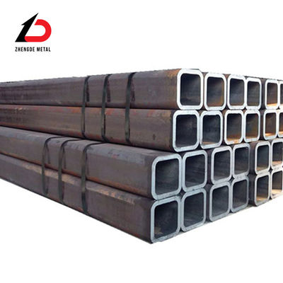AISI 1018 1020 1006 1017 Tubo de aço carbono retangular laminado a quente Tubo quadrado de aço carbono sem costura com tamanho cuatomizado e preço de fábrica