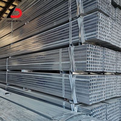 Tubos galvanizados de aço carbono quadrados retangulares redondos de pequeno diâmetro de grande diâmetro