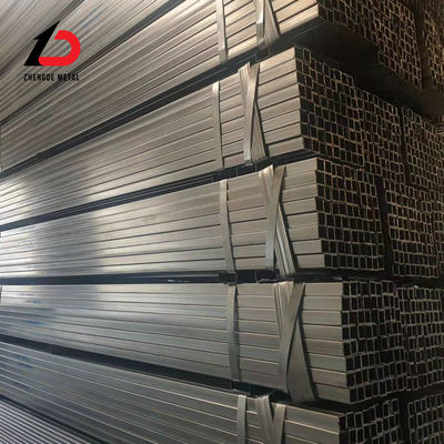 Tubo de aço galvanizado de alta qualidade Ss330 Ss400 S235jr Q195 Q235 Q345 Espessura 0.6-25mm Dimensão e superfície personalizadas Quadrado/retangular Tubo de aço galvanizado com preço dos fabricantes
