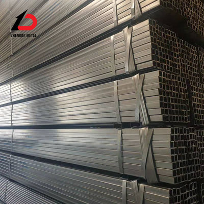 Tubo de aço galvanizado de alta qualidade Ss330 Ss400 S235jr Q195 Q235 Q345 Espessura 0.6-25mm Dimensão e superfície personalizadas Quadrado/retangular Tubo de aço galvanizado com preço dos fabricantes