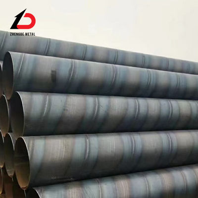 Gasoduto de gás natural e petróleo API 5L L245, L360, A53, J55, N80, X42, X46, X52 Tubo de aço carbono Tubo soldado em espiral