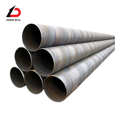 Gasoduto de gás natural e petróleo API 5L L245, L360, A53, J55, N80, X42, X46, X52 Tubo de aço carbono Tubo soldado em espiral