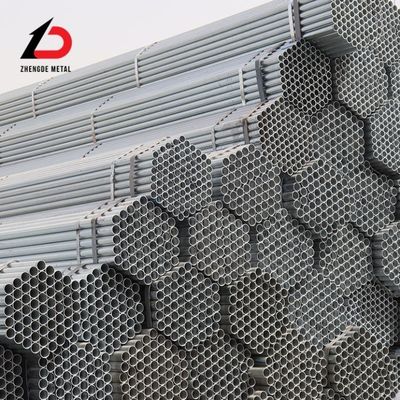 ASTM JIS A53-A369 A106 (B, C) St42 Tubo de galvanização galvanizado de aço galvanizado