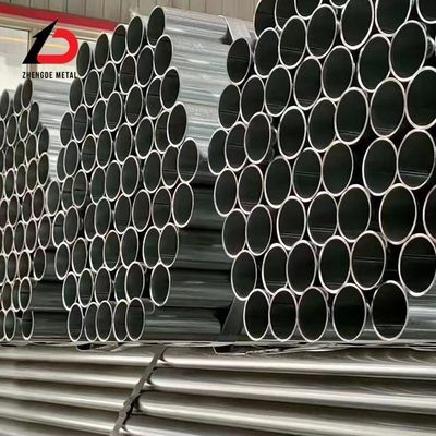 Tubo de aço galvanizado simples Gi Tubo de metal galvanizado com acoplamento Z30-275G/M2