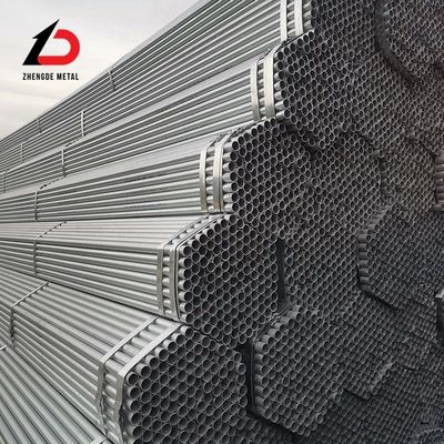 Tubo de aço galvanizado simples Gi Tubo de metal galvanizado com acoplamento Z30-275G/M2