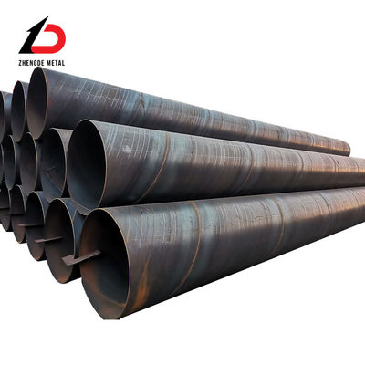 A106 A36 A53 Tubos de aço de espessura de 6 mm-20 mm SSAW 609 mm Tubos de aço soldados em espiral utilizados para oleodutos e gasodutos