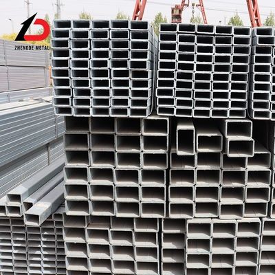 ASTM A500 Tubo de aço galvanizado Shs Rhs Tubo quadrado de aço galvanizado