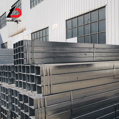 ASTM A500 Tubo de aço galvanizado Shs Rhs Tubo quadrado de aço galvanizado