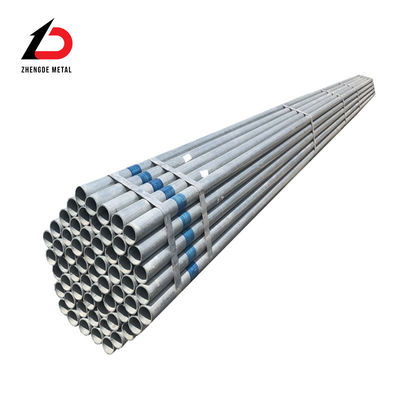 OEM Tubos redondos de aço galvanizado ASTM A36 Q235 Tubo de aço carbono galvanizado