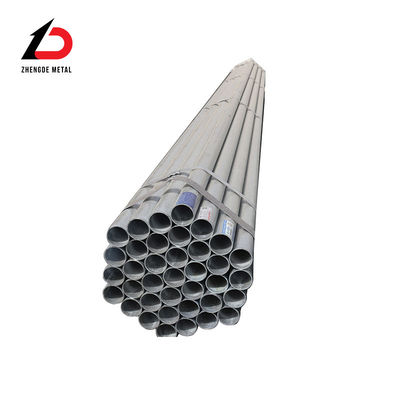 OEM Tubos redondos de aço galvanizado ASTM A36 Q235 Tubo de aço carbono galvanizado