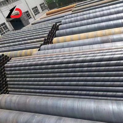 Preço bom A106 Q235 Ss400 S235jr Tubo laminado a quente Ms de aço carbono soldado para a construção de oleodutos