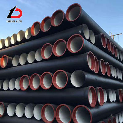 Fábrica em grande escala de tubos de ferro dúctil Produtor Preço ISO2531, En545, En598 Dimensão personalizada Alta qualidade Tubo de ferro dúctil para projeto de abastecimento de água