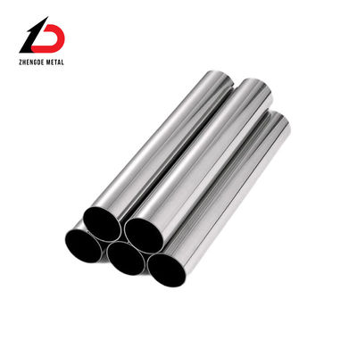 AISI 201 304 316 316L 430 Pickling Ba 2b Brilhante Polonês Frio laminado a quente Tubo sem costura de aço inoxidável para materiais de construção