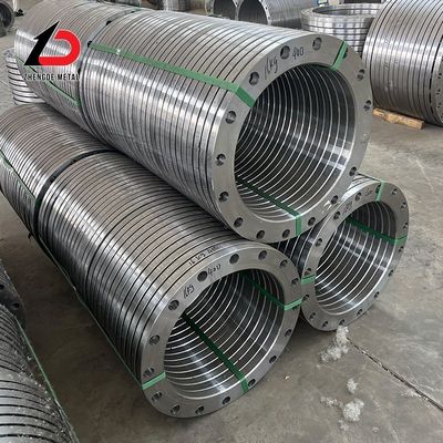 Fabricantes de flanges de pescoço de solda Pn0.25 Pn0.6 Pn2.5 Pn4.0 Flanges de aço inoxidável/aço carbono/aleio utilizadas para máquinas de corte de metais e peças de automóveis
