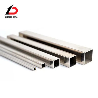 Tubos de aço inoxidável AISI Rectangular Quadrado Ss Hairline