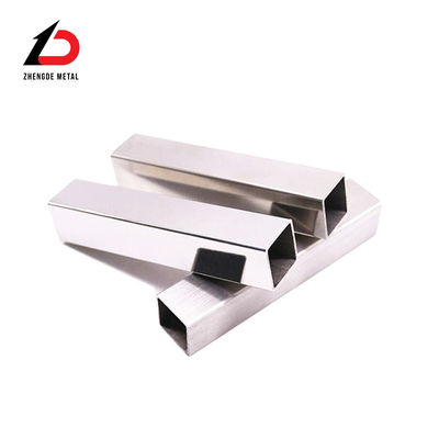 Tubos de aço inoxidável AISI Rectangular Quadrado Ss Hairline
