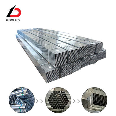 150*150*3mm 6m comprimento tubo quadrado galvanizado a quente de aço carbono para material de construção