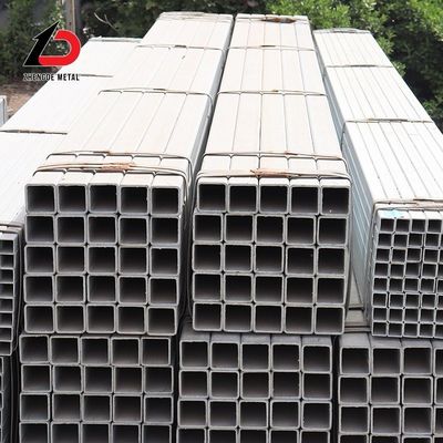 150*150*3mm 6m comprimento tubo quadrado galvanizado a quente de aço carbono para material de construção