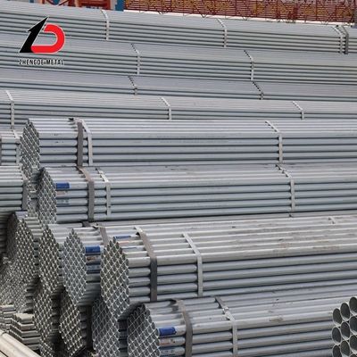 Galvanizado tubo de aço Q235 Q195 Q235 Q195 tubo redondo galvanizado a quente