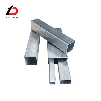 Padrão Europeu Dimensão personalizada 20*20mm 40*40mm 60*60mm 80*80mm Tubo/tubo quadrado de aço galvanizado