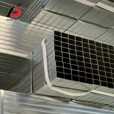 Fabrica Personalizado 20*30 30*40 40*60 60*80*2/1.5mm Tubos/tubos retangulares galvanizados a quente